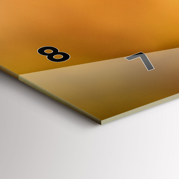 Reloj de cristal horizontal Pájaro colibrí