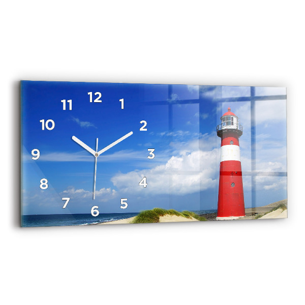 Reloj de cristal horizontal Faro