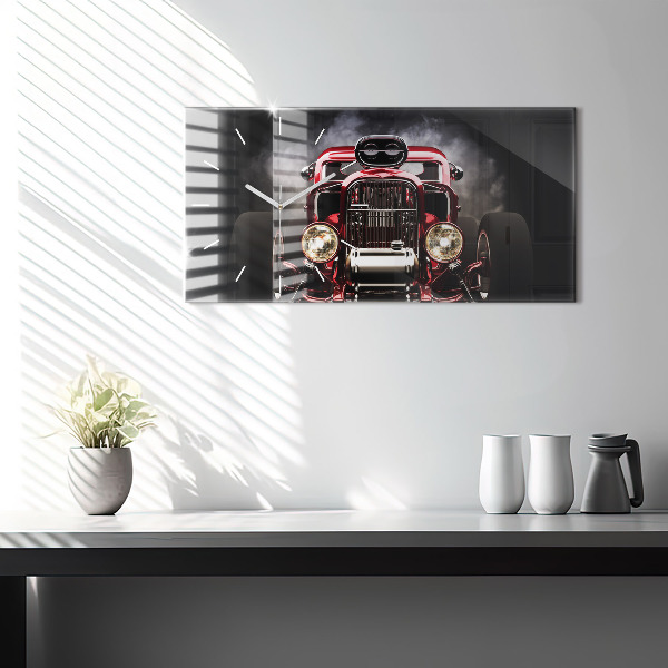 Reloj horizontal Coche antiguo de época