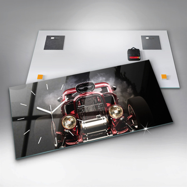 Reloj horizontal Coche antiguo de época