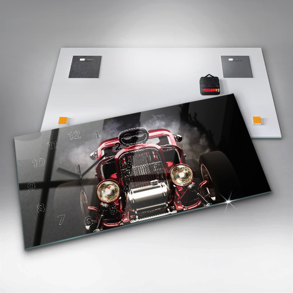 Reloj horizontal Coche antiguo de época