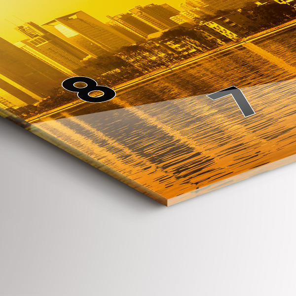 Reloj horizontal Río Zhujiang