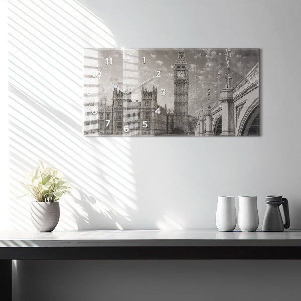 Reloj horizontal Londres Inglaterra Big Ben