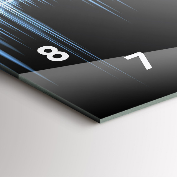 Reloj horizontal Micrófono y auriculares