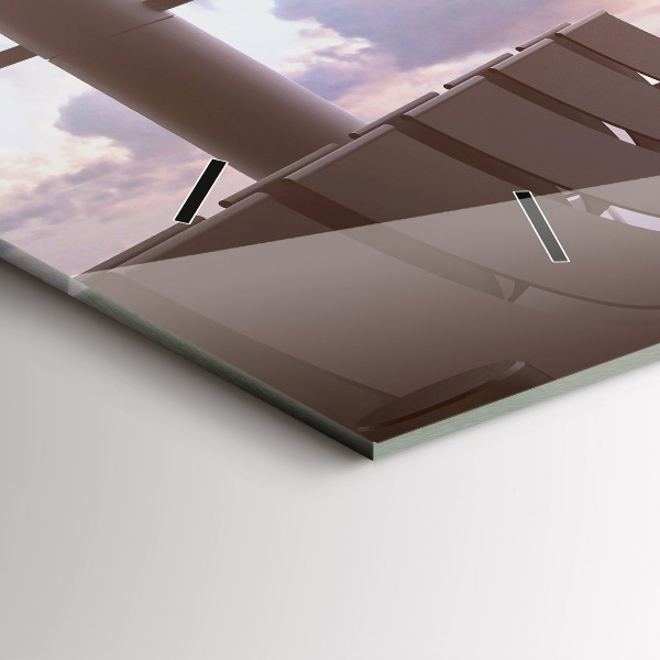 Reloj horizontal Hombre en el aeropuerto