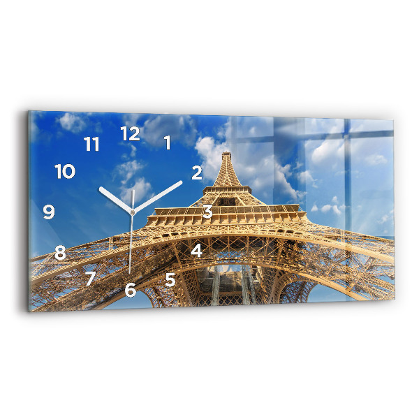 Reloj horizontal Francia Torre Eiffel