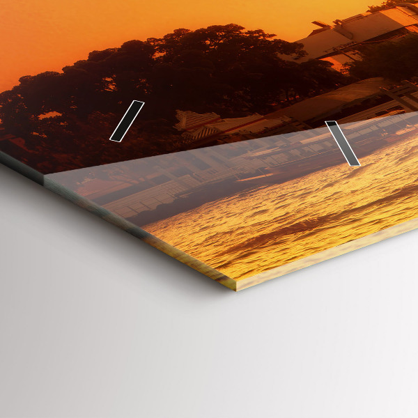 Reloj de cristal horizontal Wat arun Bangkok Tailandia