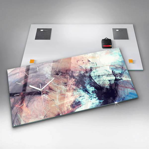 Reloj horizontal Imagen abstracta