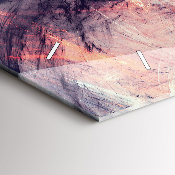 Reloj horizontal Imagen abstracta