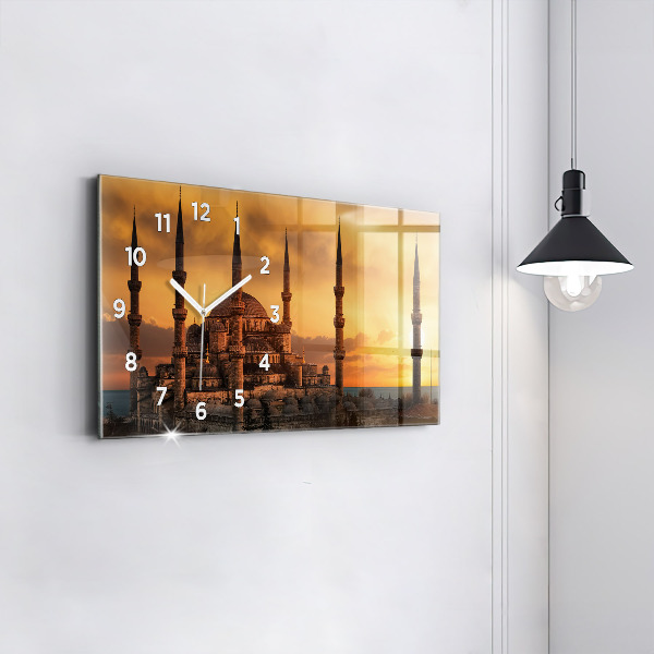 Reloj de cristal horizontal Mezquita de Estambul