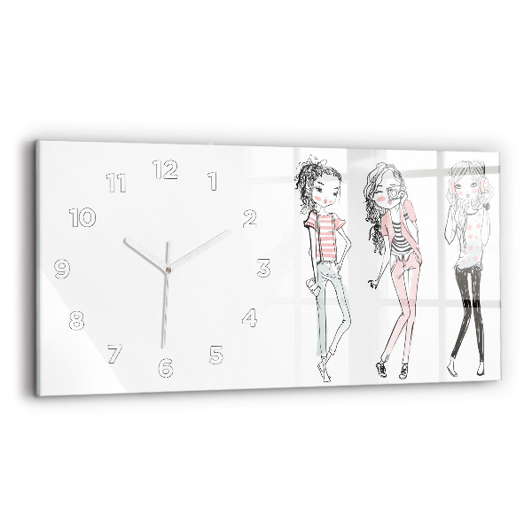 Reloj de cristal horizontal Moda femenina