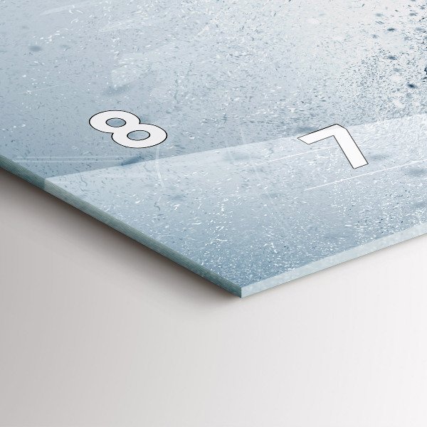 Reloj horizontal Hombre corriendo