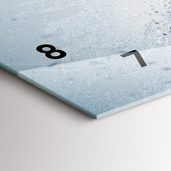 Reloj horizontal Hombre corriendo