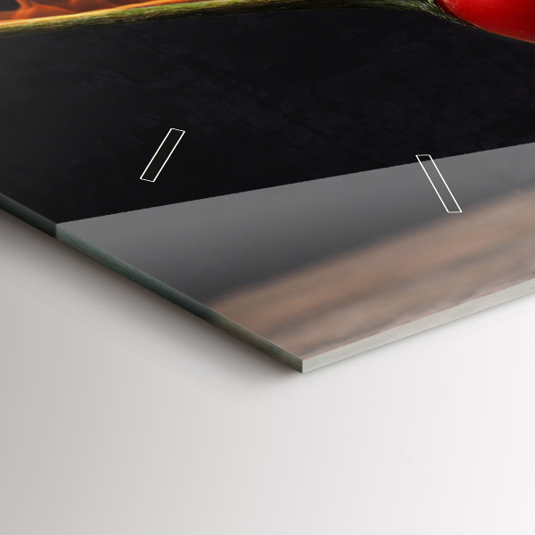 Reloj horizontal Pimiento pepperoni