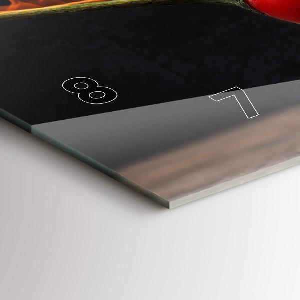 Reloj horizontal Pimiento pepperoni