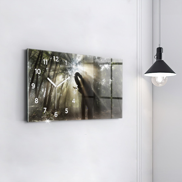Reloj horizontal Elefante en la jungla