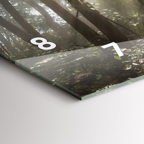 Reloj horizontal Elefante en la jungla