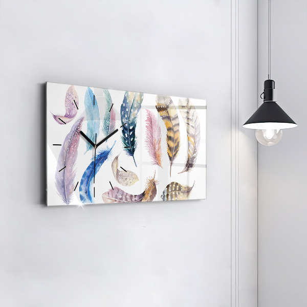 Reloj de cristal horizontal Ilustración de arte retro