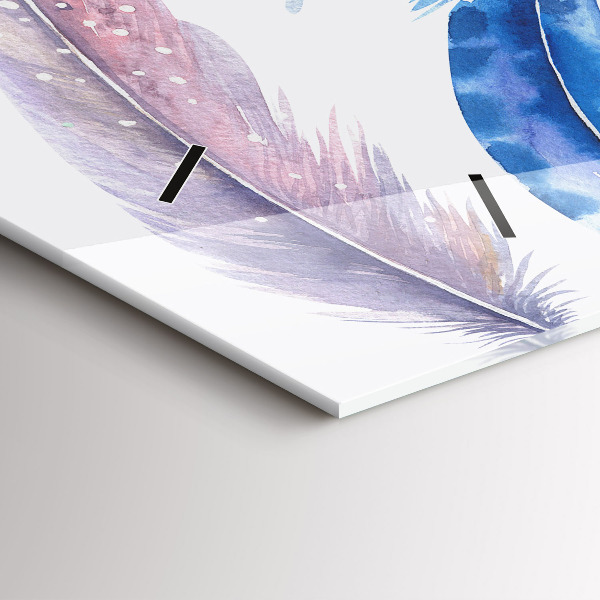 Reloj de cristal horizontal Ilustración de arte retro