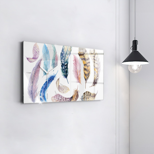 Reloj de cristal horizontal Ilustración de arte retro