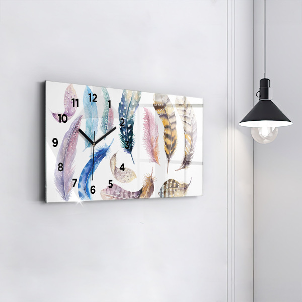 Reloj de cristal horizontal Ilustración de arte retro