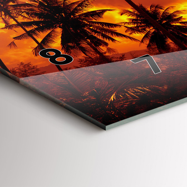 Reloj horizontal Tailandia Playa de Klong Prao