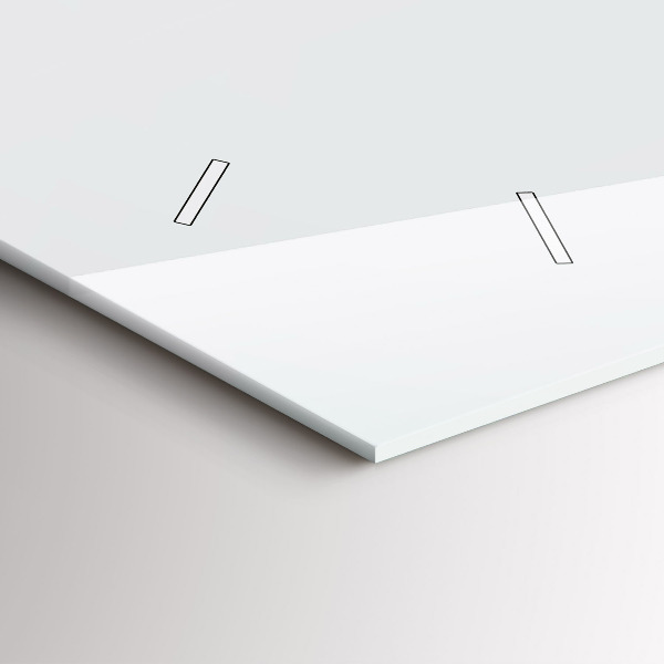 Reloj de cristal horizontal Cesta de mimbre con juguetes