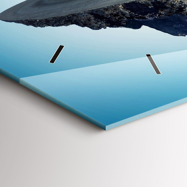 Reloj horizontal Isla voladora