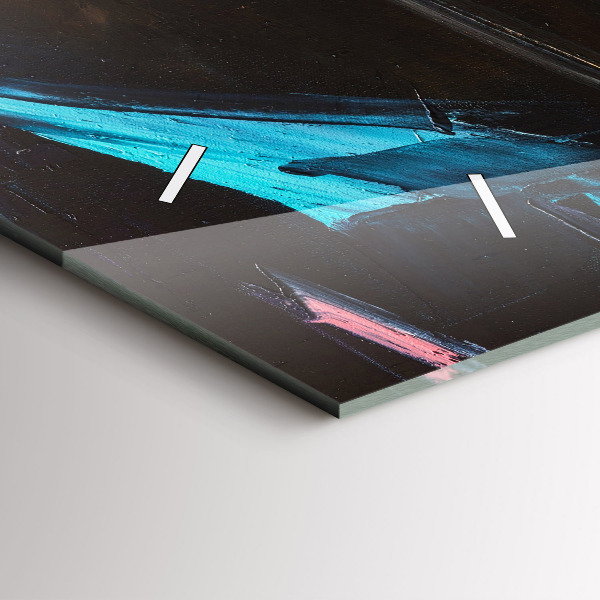 Reloj de cristal horizontal Retrato de mujer