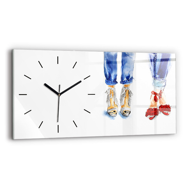 Reloj horizontal Alfileres de mujer