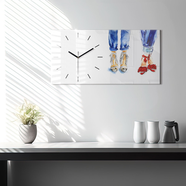 Reloj horizontal Alfileres de mujer