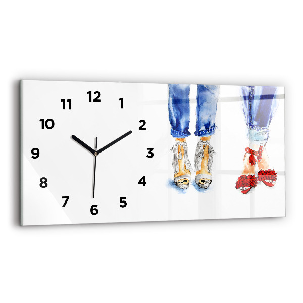 Reloj horizontal Alfileres de mujer
