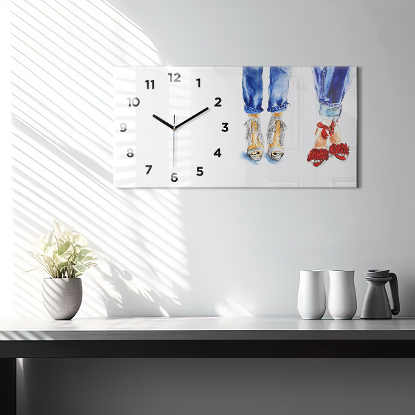 Reloj horizontal Alfileres de mujer