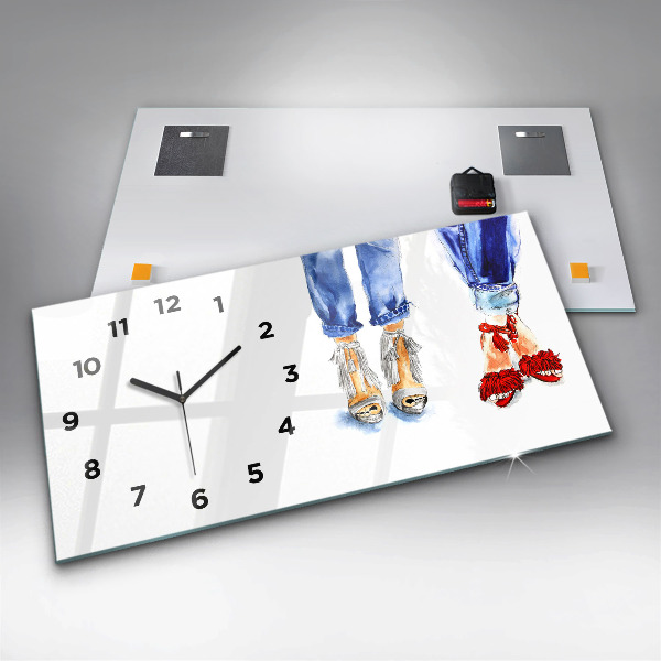 Reloj horizontal Alfileres de mujer