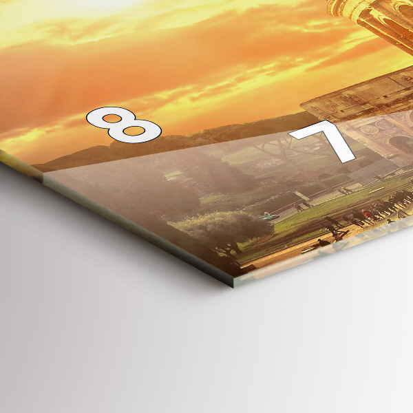 Reloj horizontal Coliseo romano