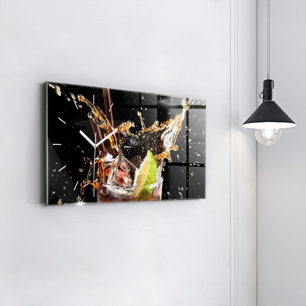 Reloj horizontal Bebida con hielo
