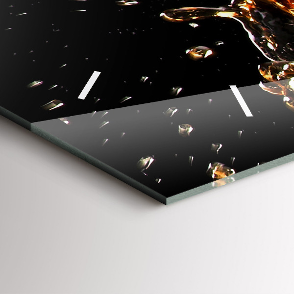 Reloj horizontal Bebida con hielo