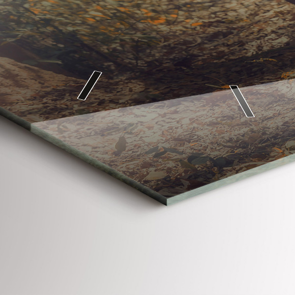 Reloj horizontal Monje guiando elefantes