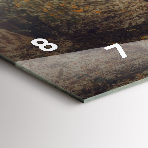 Reloj horizontal Monje guiando elefantes