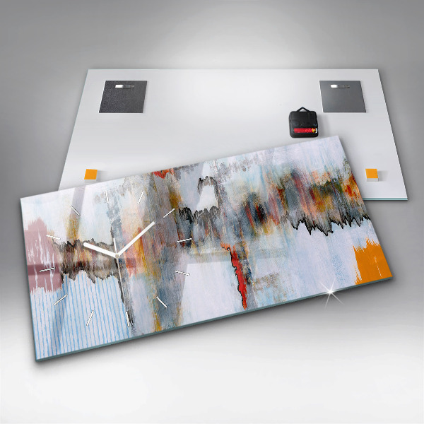 Reloj horizontal Abstracción