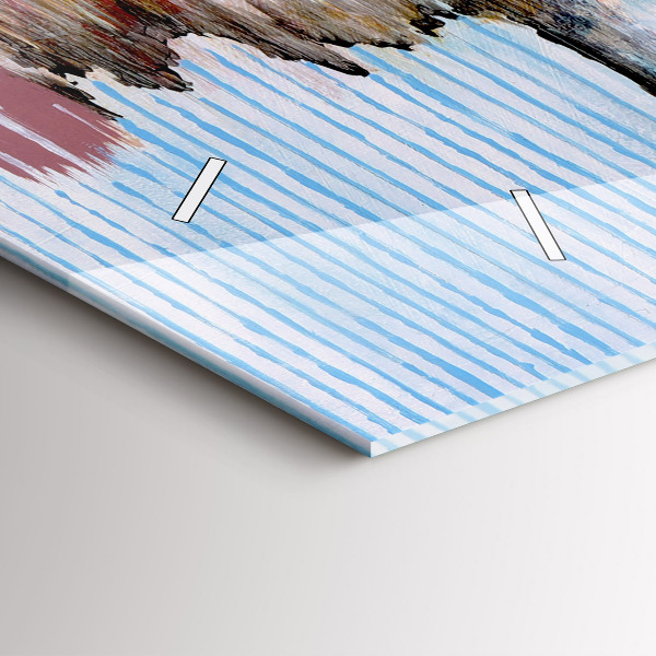 Reloj horizontal Abstracción