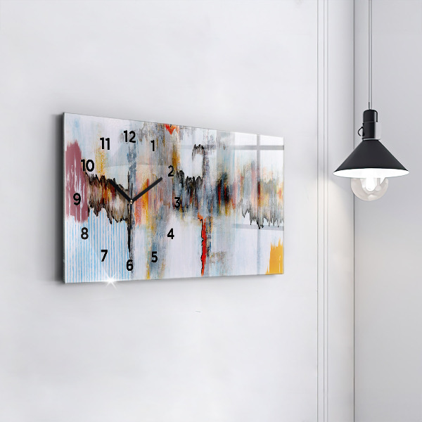 Reloj horizontal Abstracción