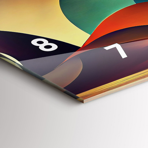 Reloj horizontal Fondo de líneas abstractas