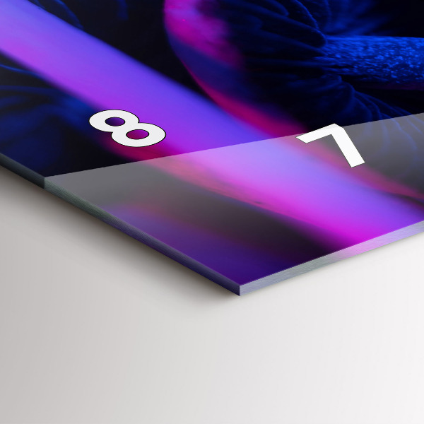 Reloj horizontal Setas mágicas en colores