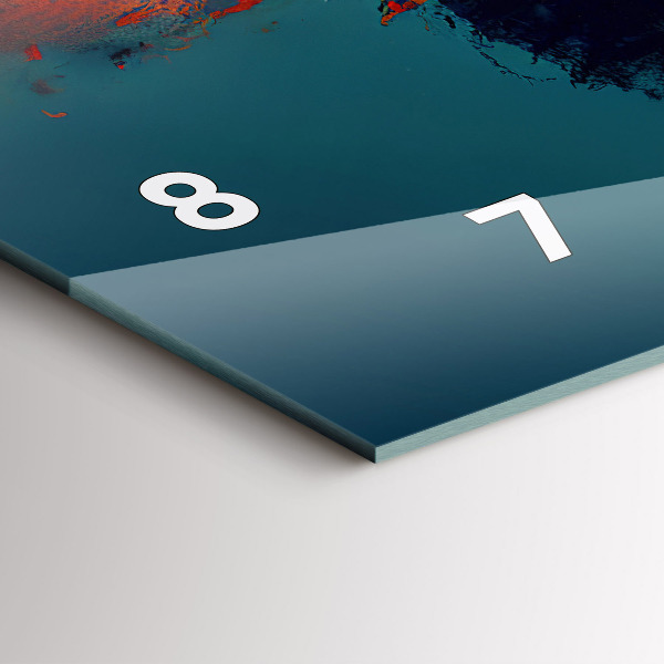 Reloj horizontal Mundo virtual futurista