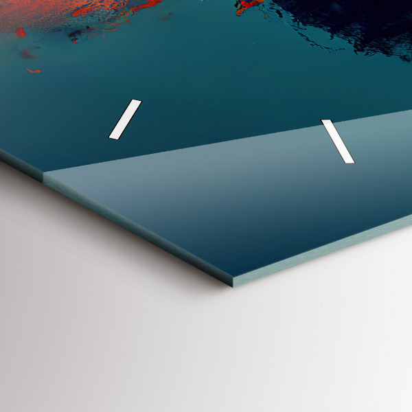 Reloj horizontal Mundo virtual futurista