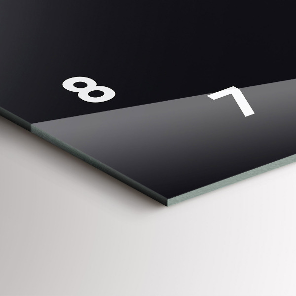 Reloj horizontal Ola futurista