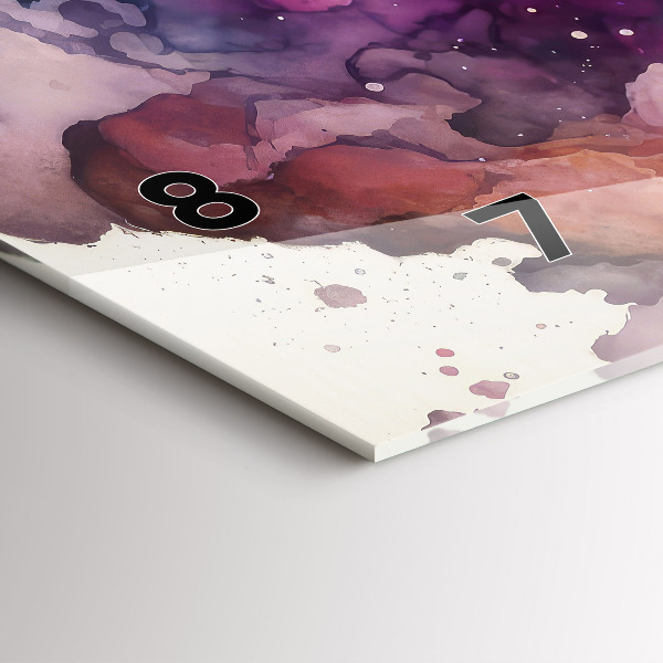 Reloj de cristal horizontal Meditación de estilo de vida