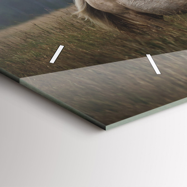 Reloj horizontal Caballos al galope