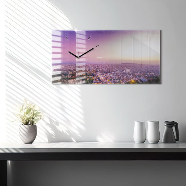 Reloj horizontal Barcelona Bunkers El Carmel